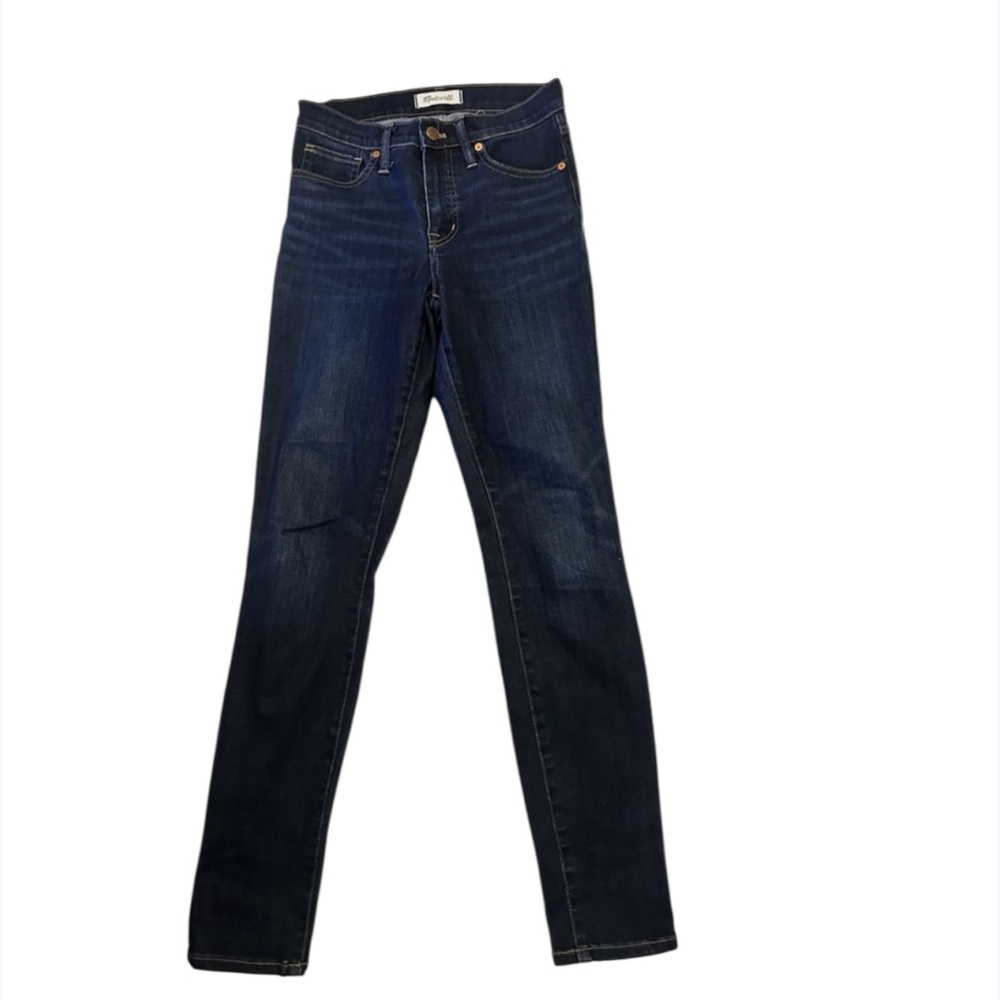 Madewell Jeans 9" Mid Rise Skinny Blue size 25